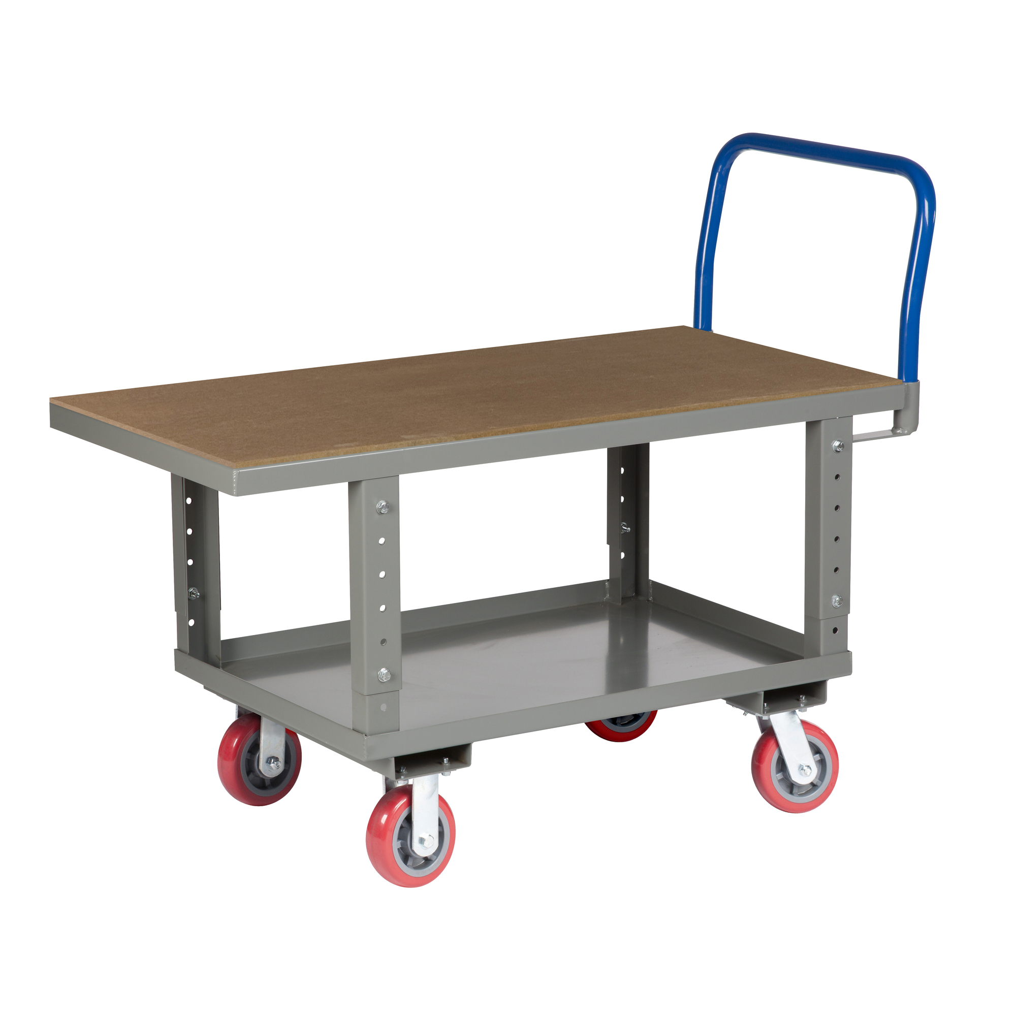 Little Giant Ergonomic Work Height Platform Truck, Capacity 2,000 lb, Platform Width 30 in, Model# RNH-3060-6PY-AH